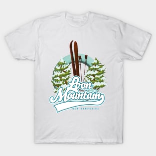 Loon Mountain New Hampshire ski logo T-Shirt